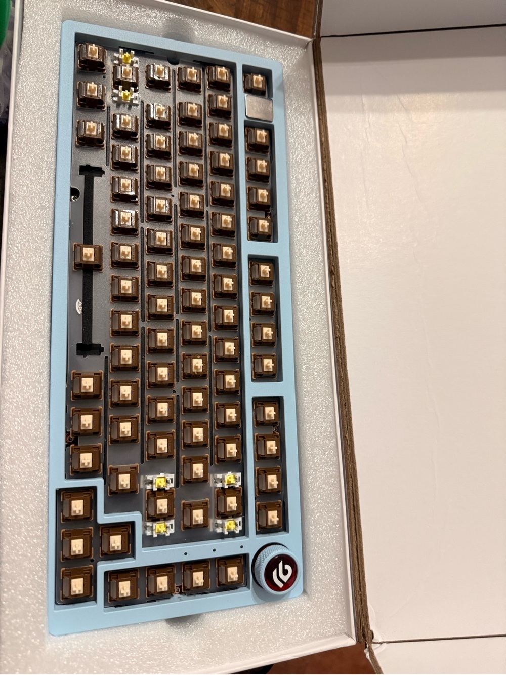 Leobog hi75 keyboard and k21 num pad